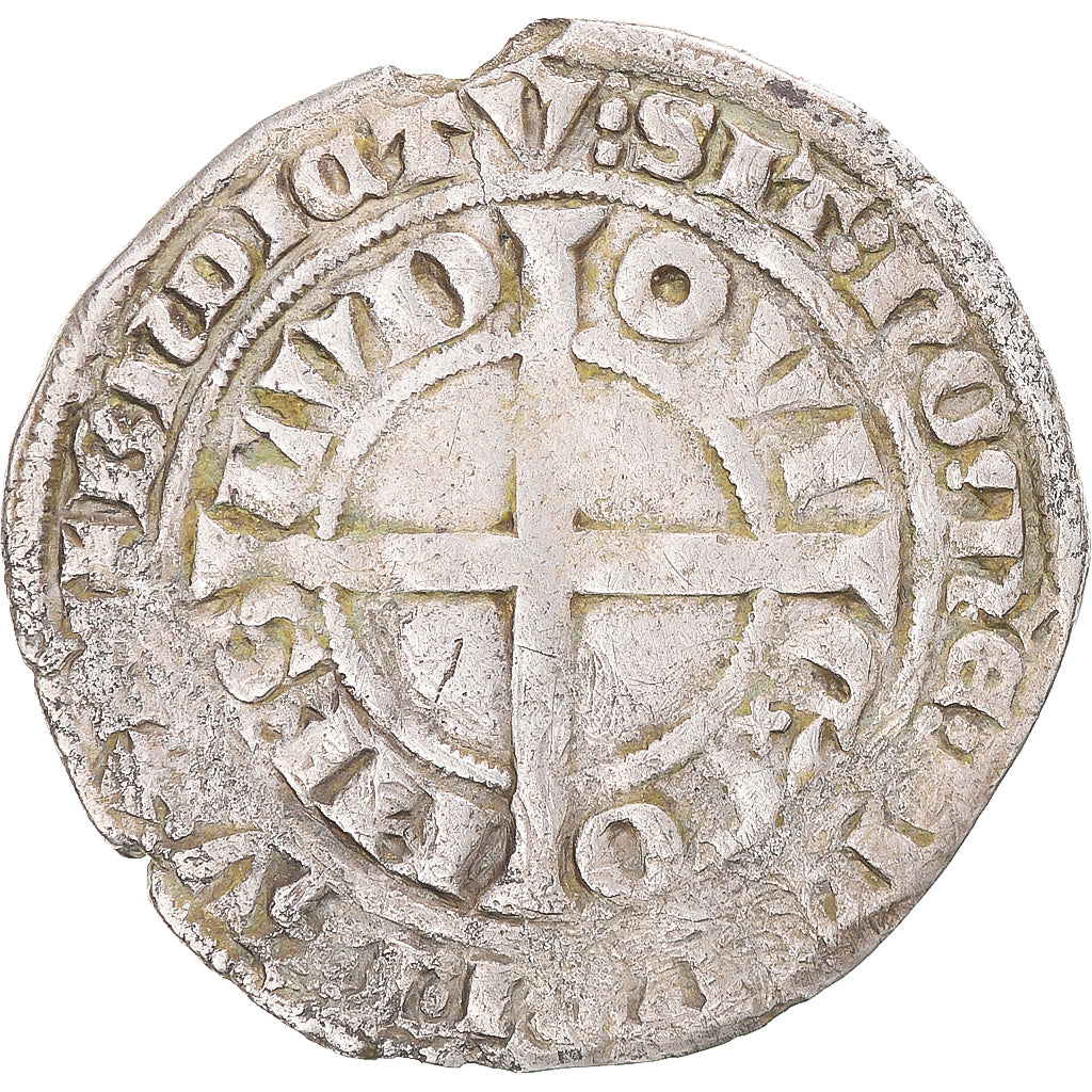Coin, Belgium, Flanders, Louis II de Mâle, Gros, 1346-1384, VF(30-35), Silver