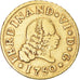 Münze, Spanien, Ferdinand VI, 1/2 Escudo, 1750, Madrid, SS, Gold