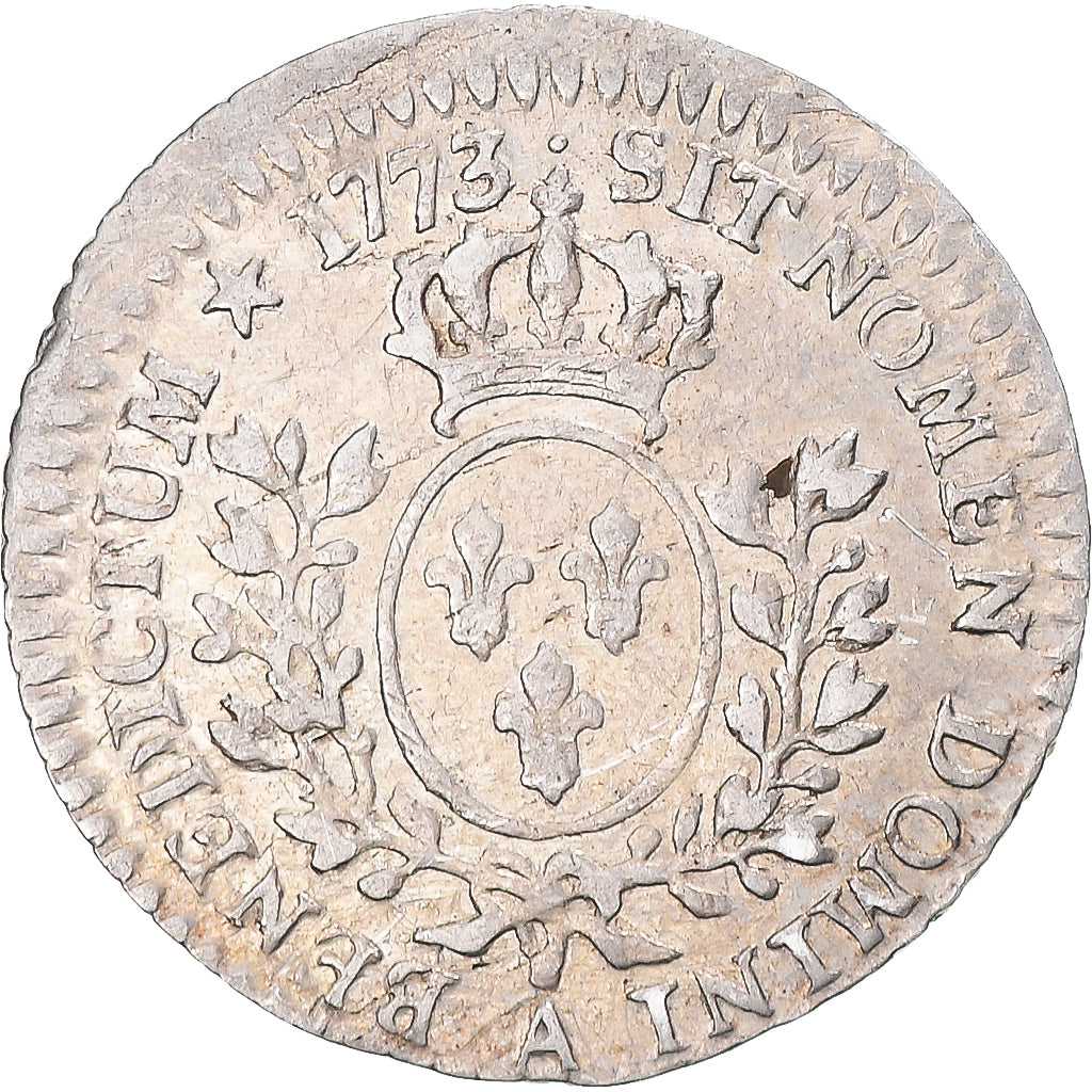 Münze, Frankreich, Louis XV, 1/20 Ecu à la vieille tête (6 sols), 1773