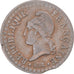 Moneta, Francja, Dupré, Centime, 1795-1799, Paris, VF(30-35), Miedź