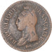 Monnaie, France, Dupré, Decime, AN 8, Bordeaux, TB, Bronze, Gadoury:187a
