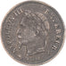 Moneda, Francia, Napoleon III, 20 Centimes, 1867, Strasbourg, MBC, Plata