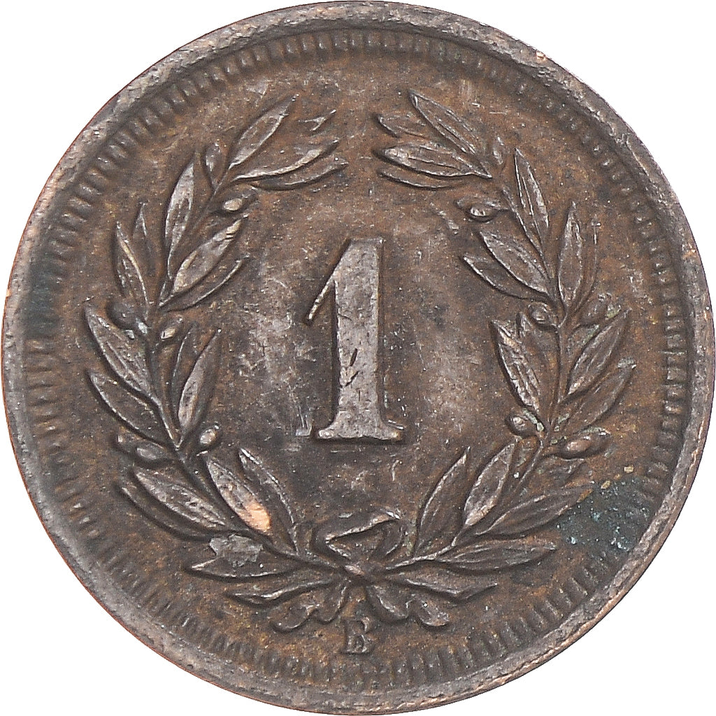 Münze, Schweiz, Écusson, Rappen, 1925, Bern, SS, Bronze