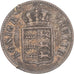 Moneta, Stati tedeschi, Guillaume I, 3 Kreuzer, 1851, MB+, Argento