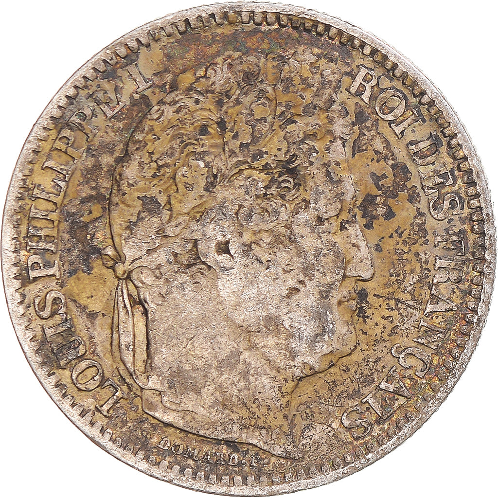 Coin, France, Louis-Philippe, 2 Francs, 1834, Paris, VF(30-35), Silver