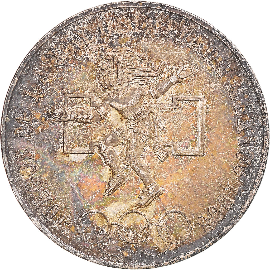 Münze, Mexiko, Olympics, 25 Pesos, 1968, SS, Silber