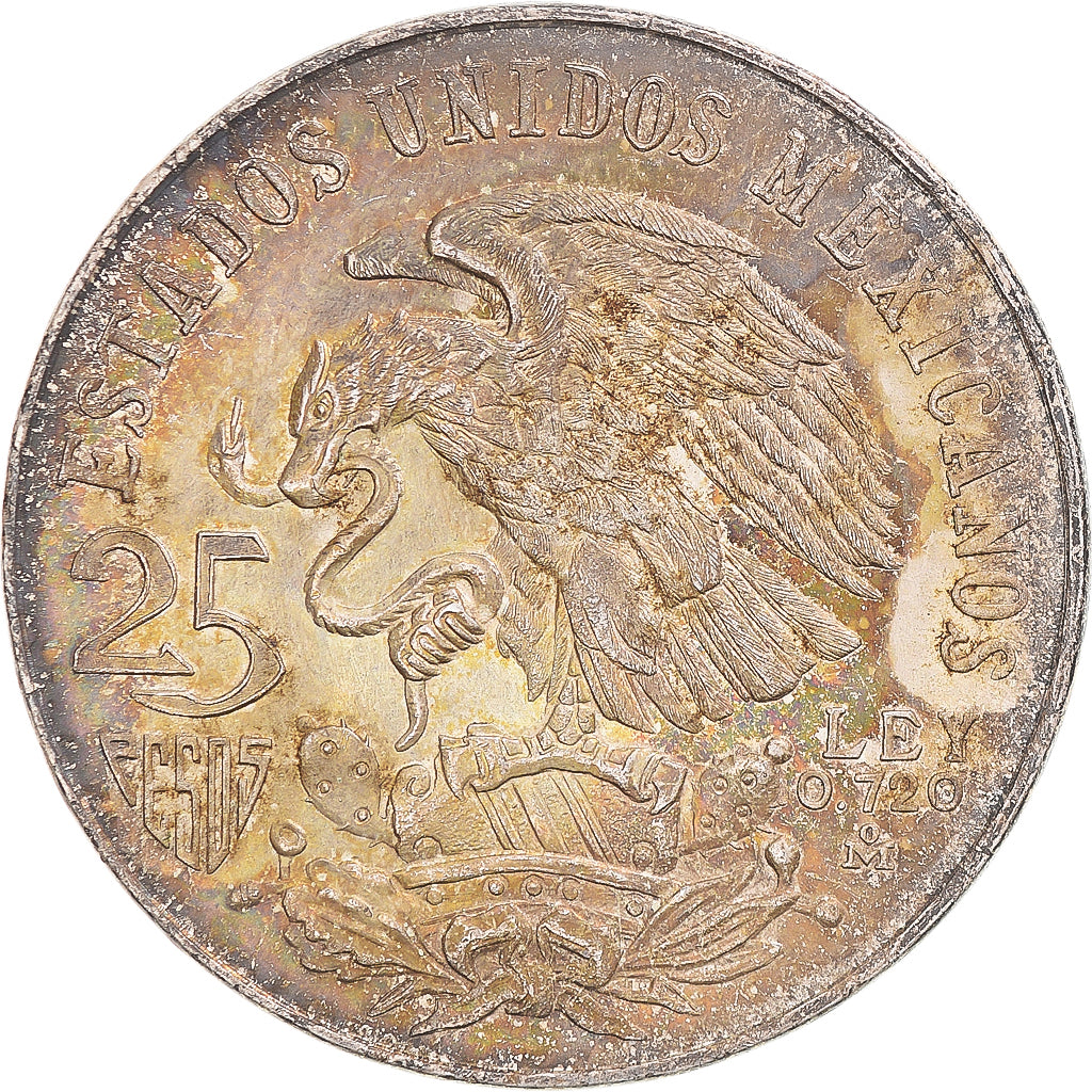 Münze, Mexiko, Olympics, 25 Pesos, 1968, SS, Silber