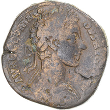 Coin, Commodus, Sestertius, 179-180, Rome, F(12-15), Bronze, RIC:291
