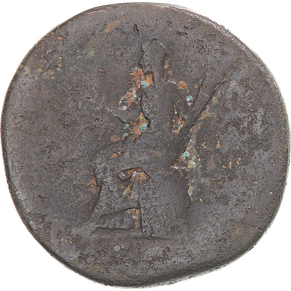 Moeda, Sabina, Sestertius, 128-129, Rome, F(12-15), Bronze, RIC:2493