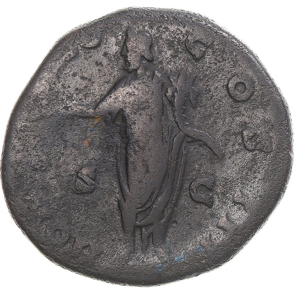 Antoninus Pius, Sestertius, 145-161, Rome, Bronze, F(12-15), RIC:772