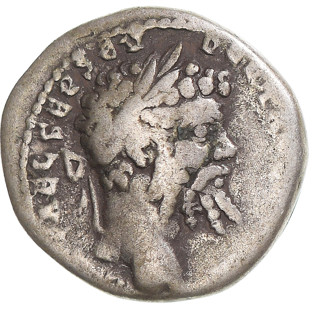 Moneda, Septimius Severus, Denarius, 194-195, Emesa, BC+, Plata