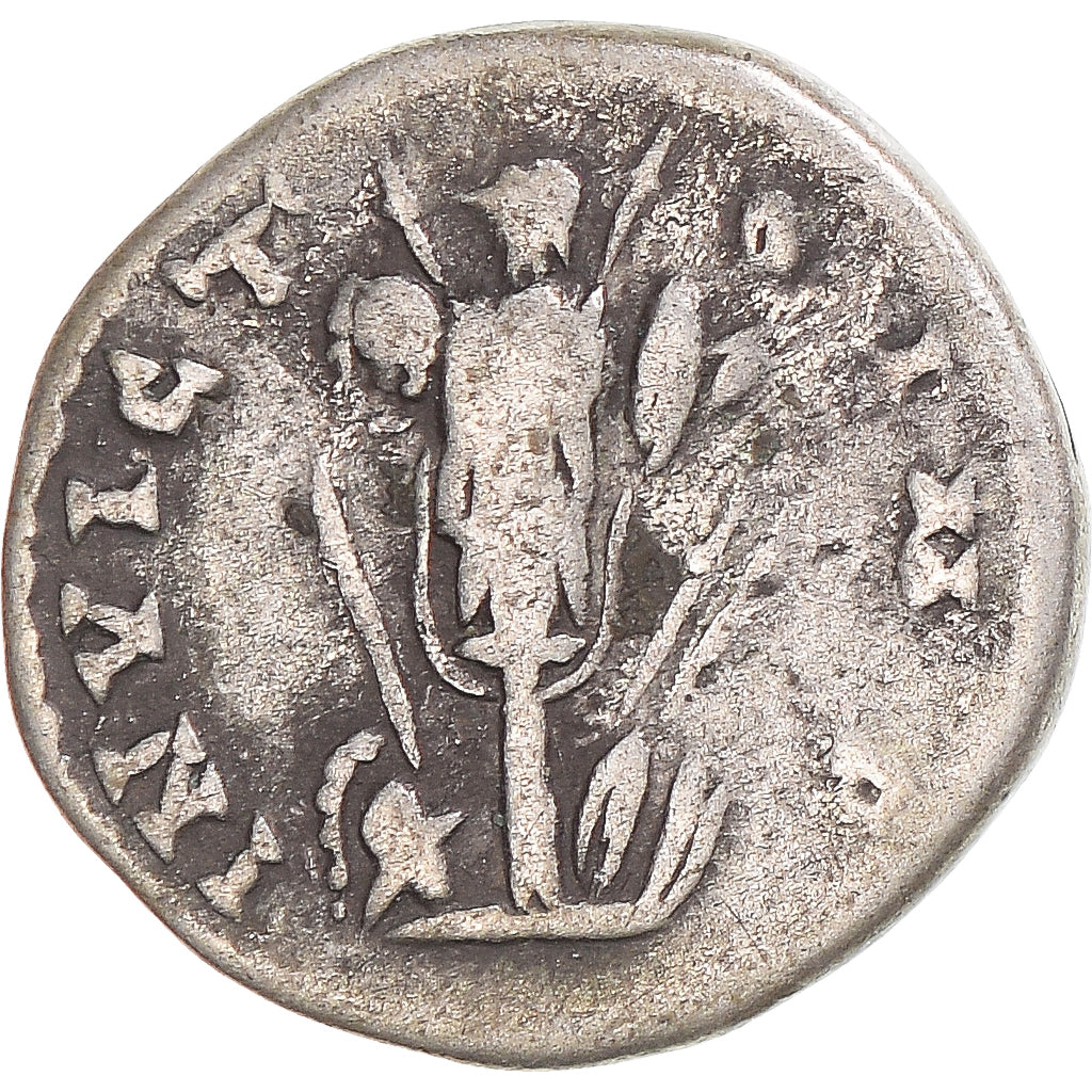 Moneda, Septimius Severus, Denarius, 194-195, Emesa, BC+, Plata