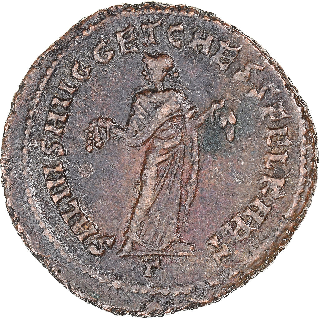 Coin, Constance Chlore, Fraction Æ, 293-305, Carthage, VF(30-35), Bronze
