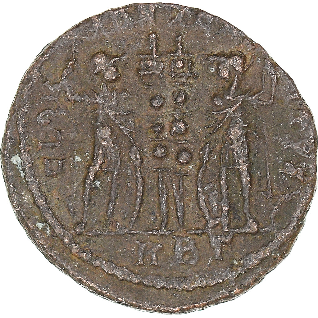 Münze, Constance II, Follis, 324-337, Mediolanum, S+, Bronze