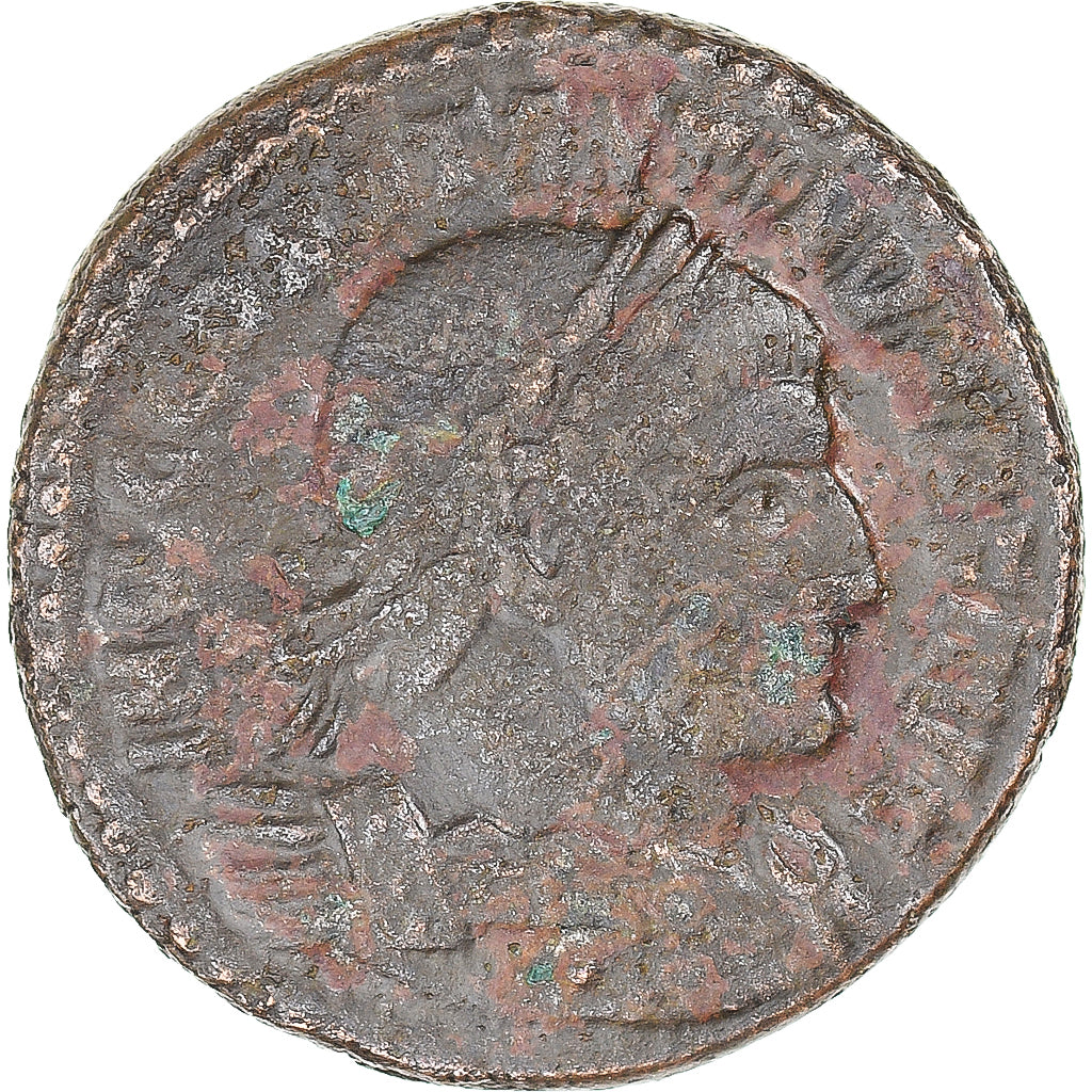 Monnaie, Constantin I, Fraction Æ, 307/310-337, Ostia, TB, Bronze