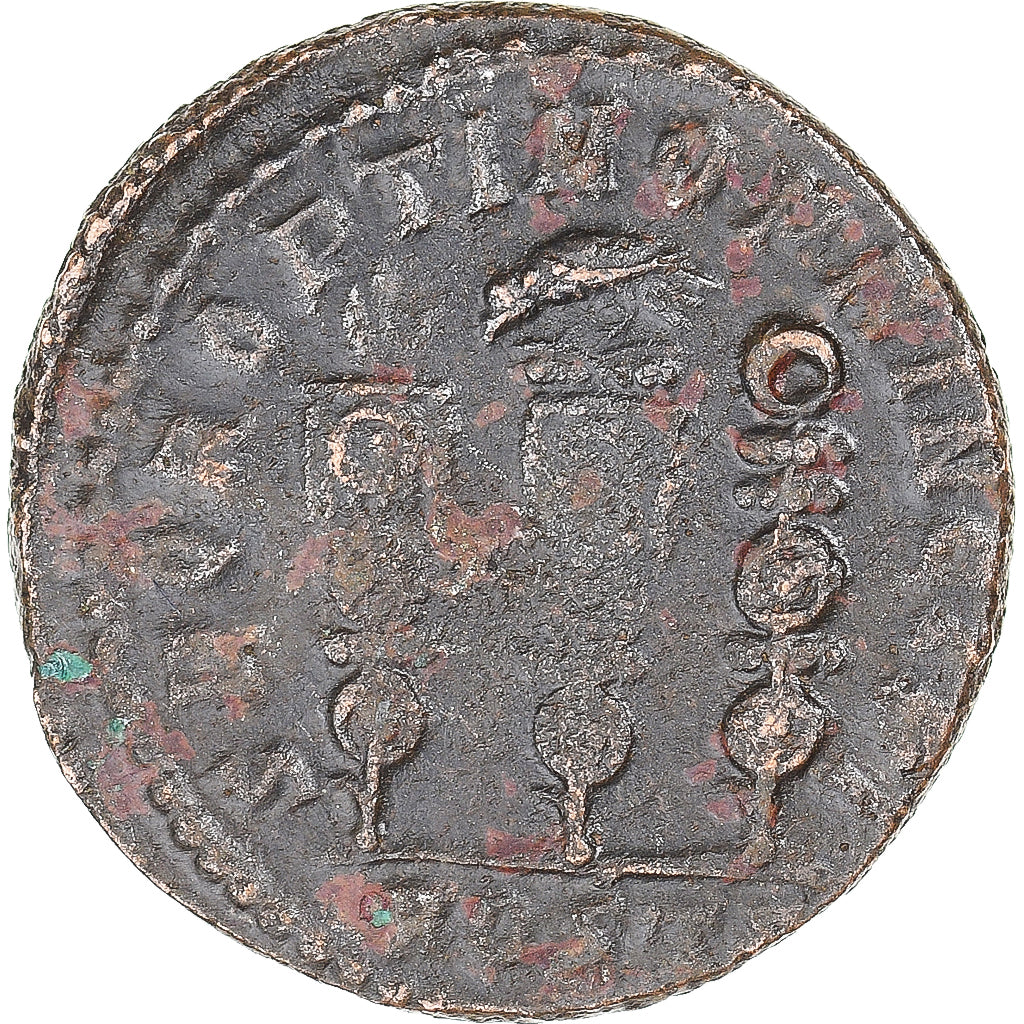 Monnaie, Constantin I, Fraction Æ, 307/310-337, Ostia, TB, Bronze