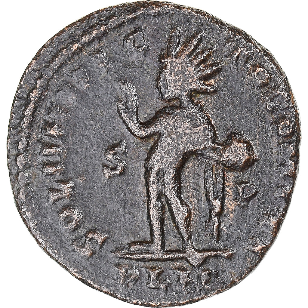 Monnaie, Constantin I, Fraction Æ, 307/310-337, Londres, TB+, Bronze