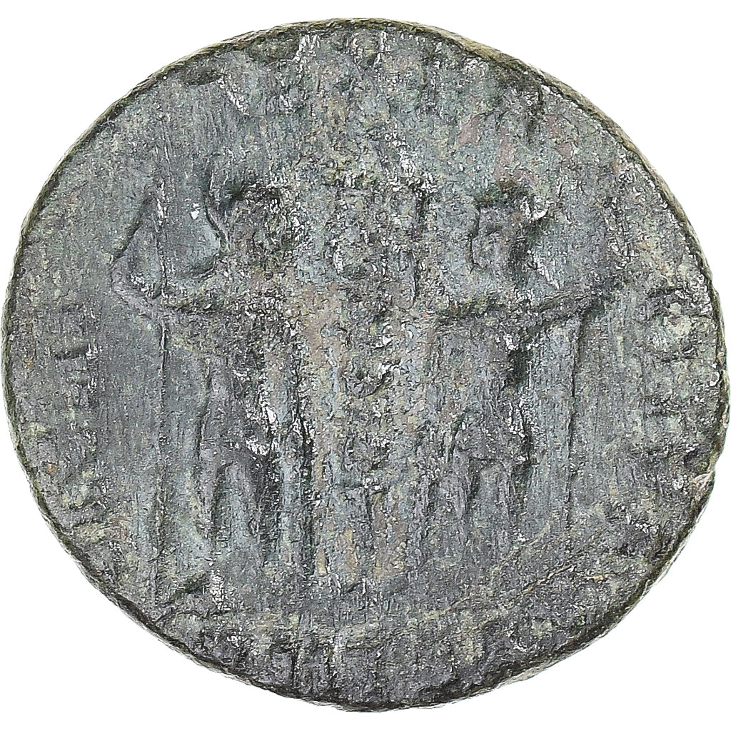 Monnaie, Constans, Follis, 337-350, Thessalonique, TB+, Bronze