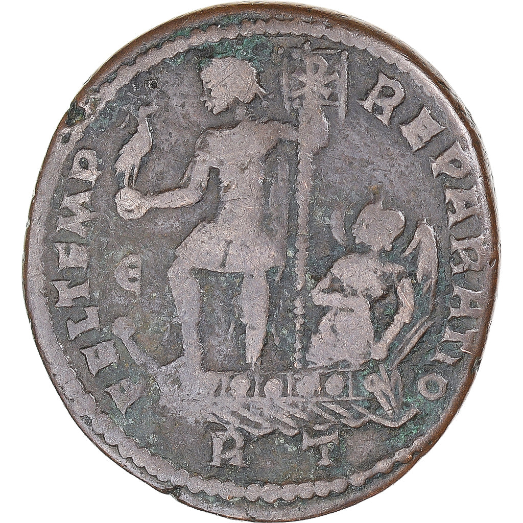 Münze, Constans, Fraction Æ, 337-350, Trier, S, Bronze