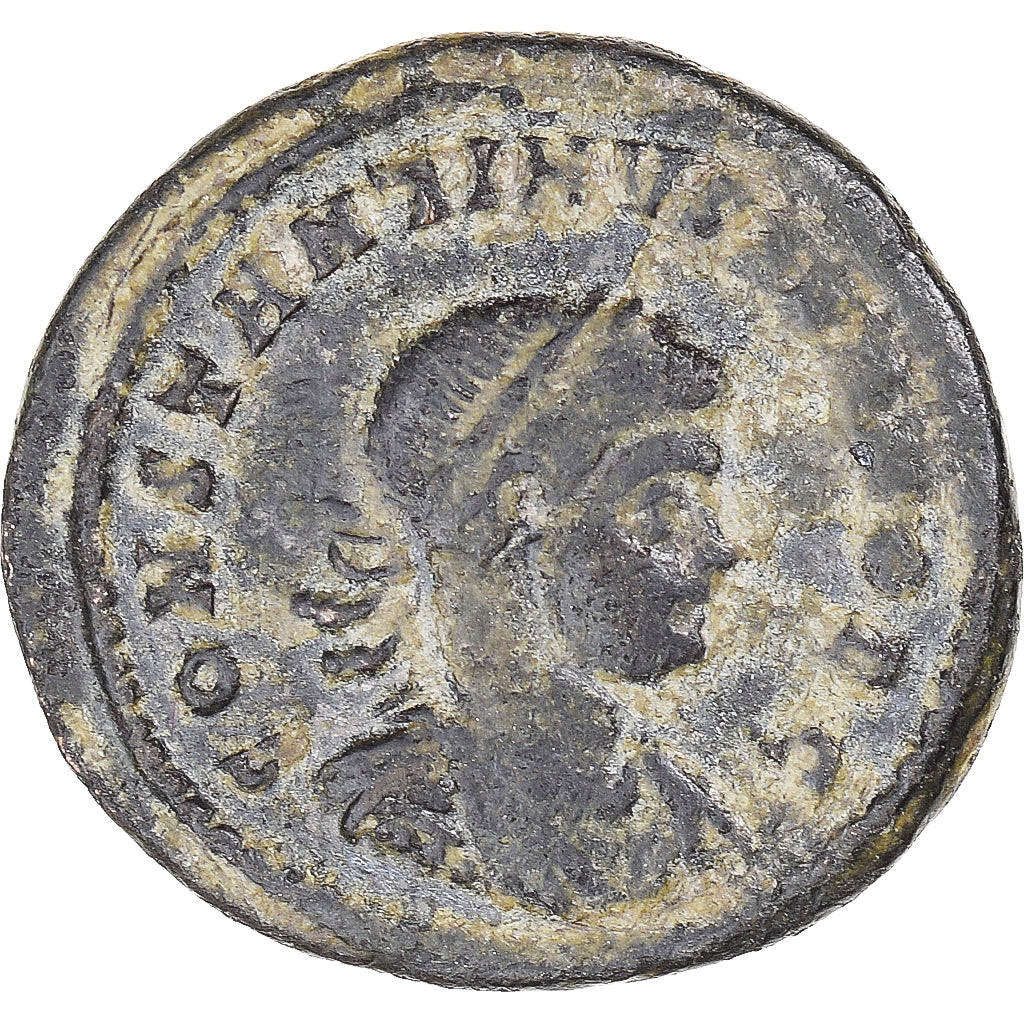 Monnaie, Constantin II, Fraction Æ, 317-337, Rome, TB, Bronze