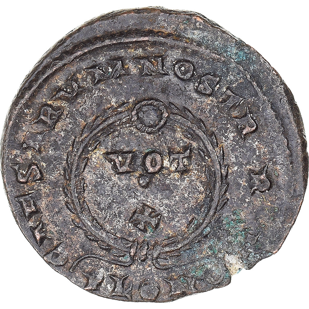 Moneta, Constantine II, Fraction Æ, 317-337, London, VF(30-35), Brązowy