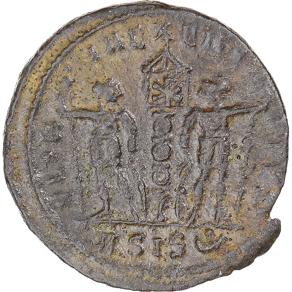 Monnaie, Constantin II, Follis, 337-340, Siscia, TTB, Bronze