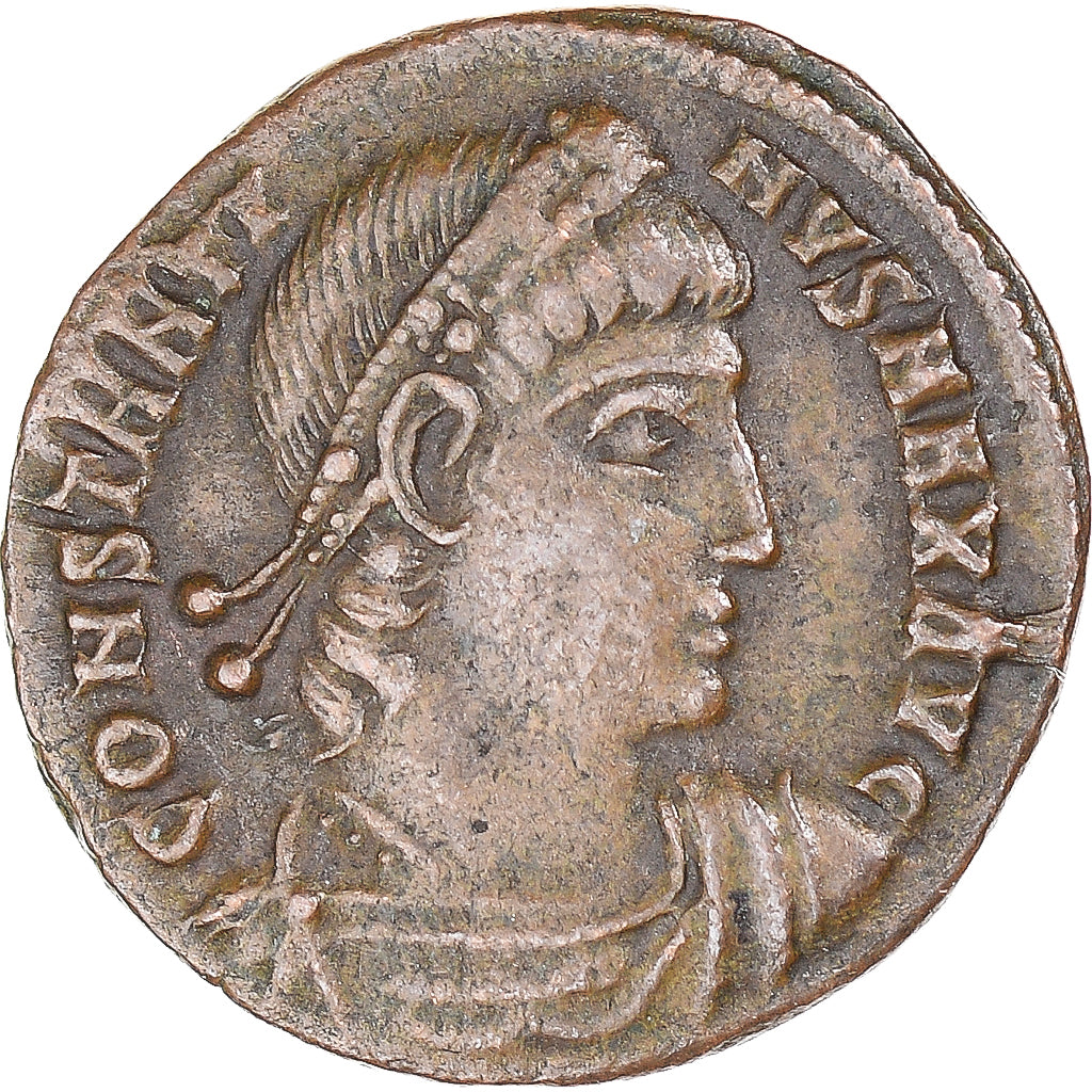 Moneta, Constantine II, Follis, 337-340, Nicomedia, VF(30-35), Brązowy