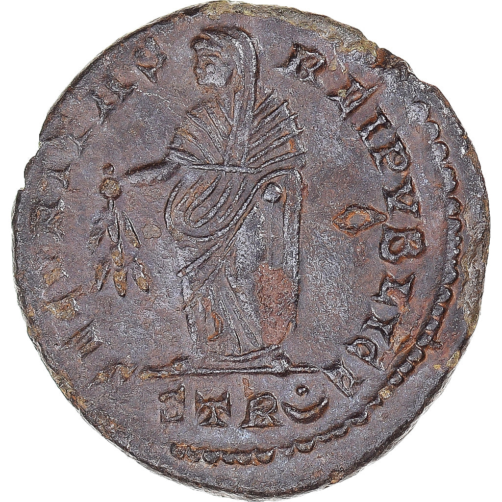 Moeda, Helena, Follis, 326-328, Trier, EF(40-45), Bronze