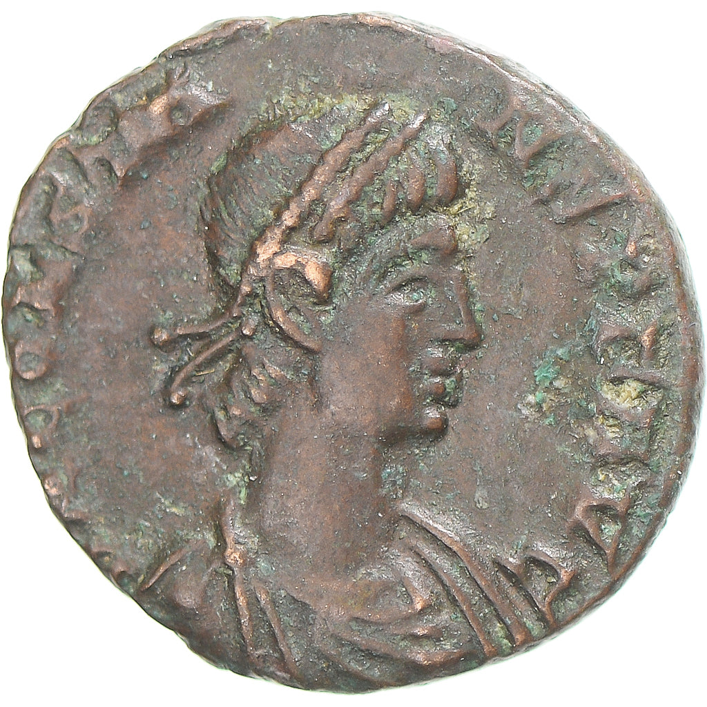 Coin, Valens, Follis, 364-378, Thessalonica, VF(30-35), Bronze
