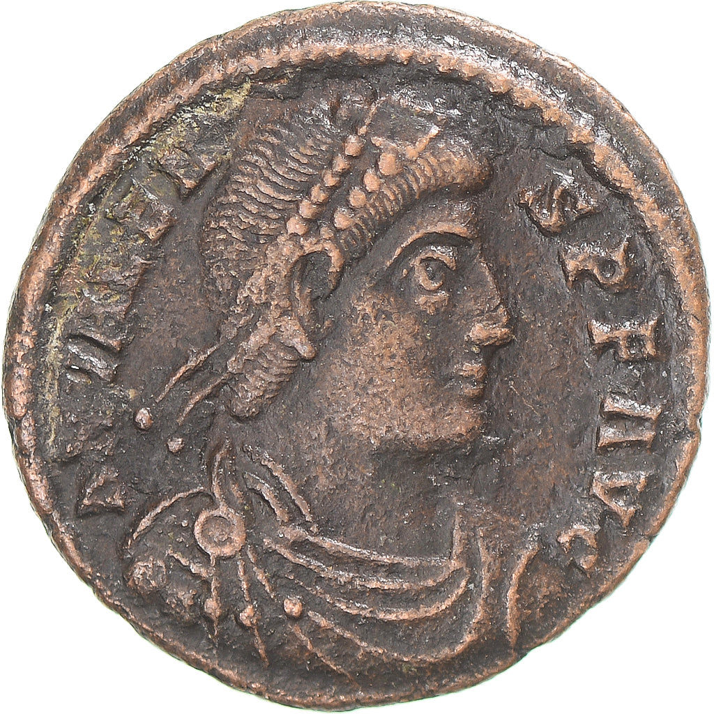 Moeda, Valens, Follis, 364-378, Siscia, EF(40-45), Bronze