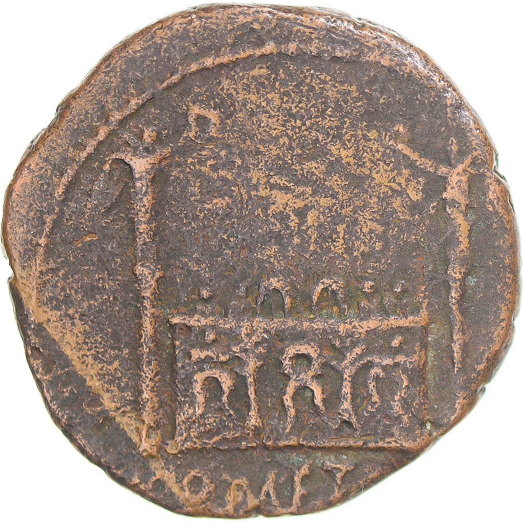 Coin, Augustus, As, 10-6 BC, Lugdunum, VF(30-35), Bronze, RIC:230