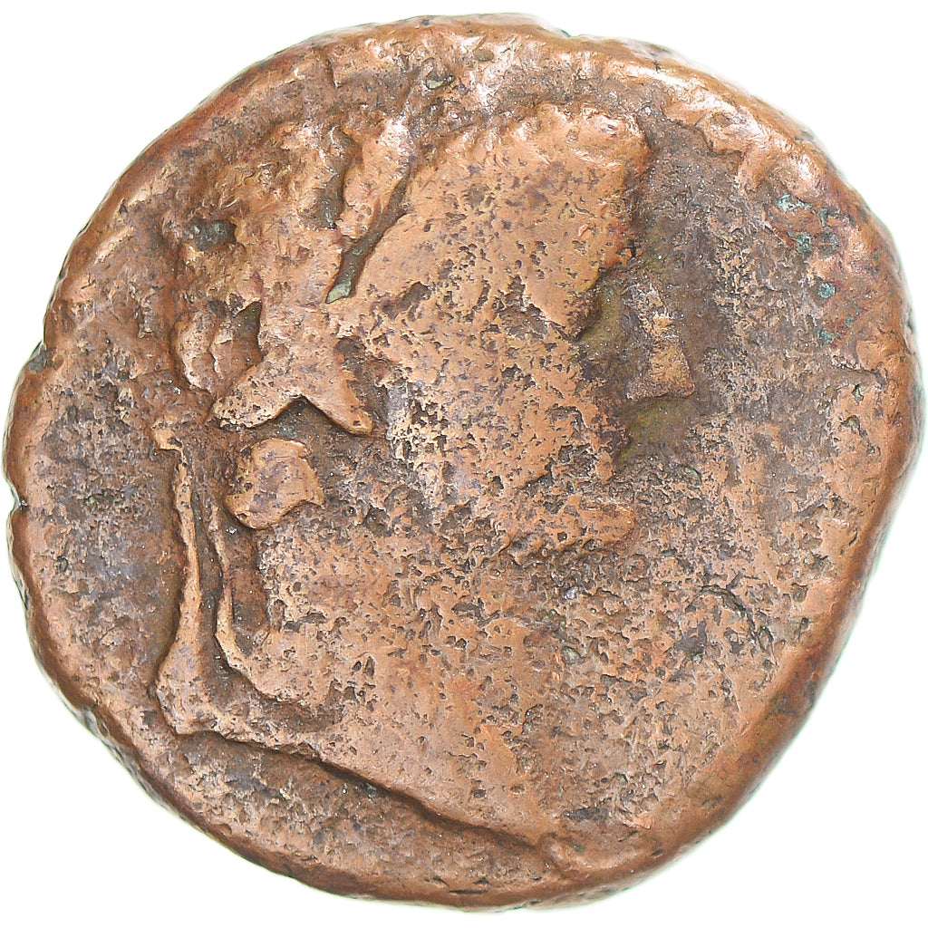 Coin, Tiberius, As, 12-14, Lugdunum, F(12-15), Bronze, RIC:245