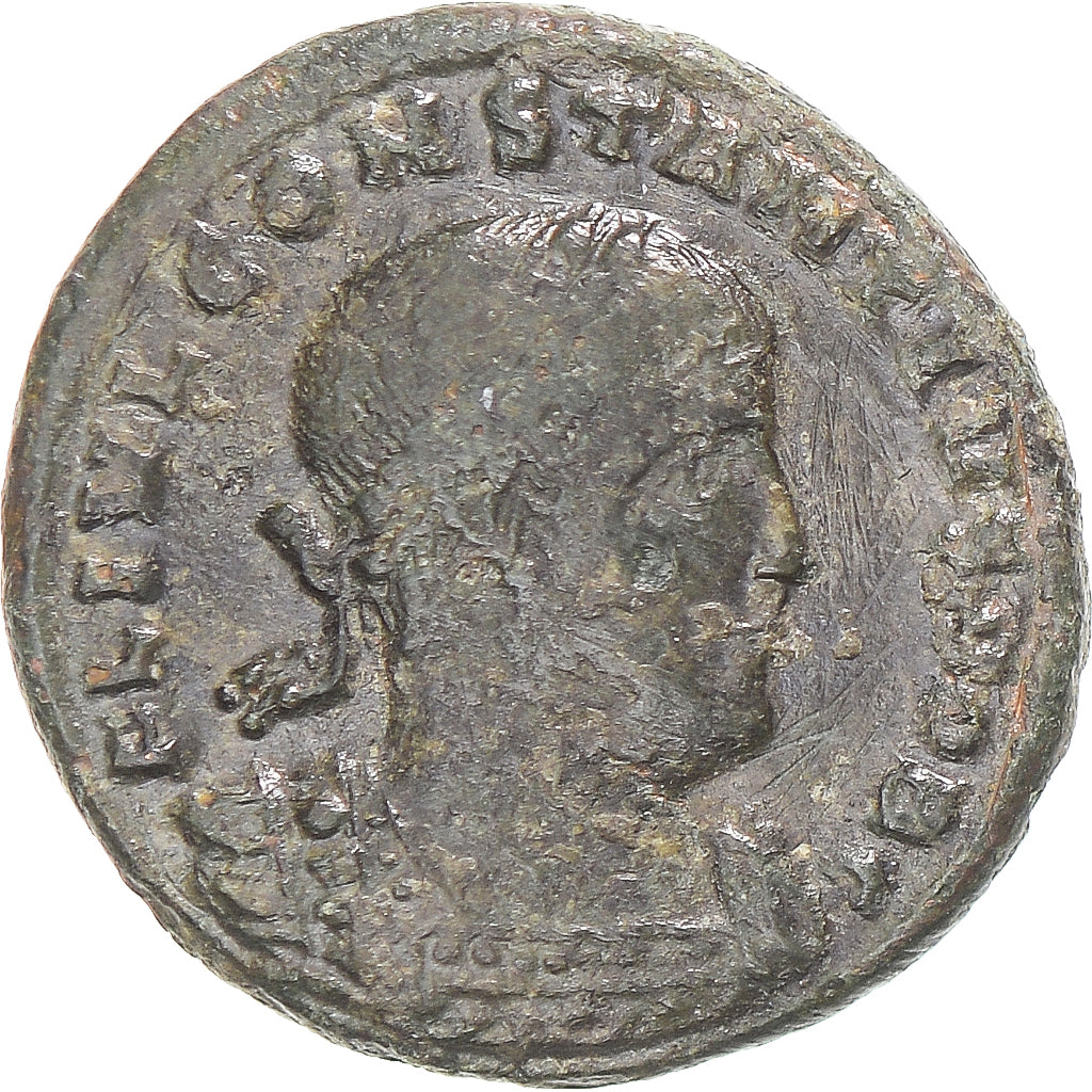 Coin, Constantine II, Follis, 317-337, Uncertain Mint, VF(20-25), Copper