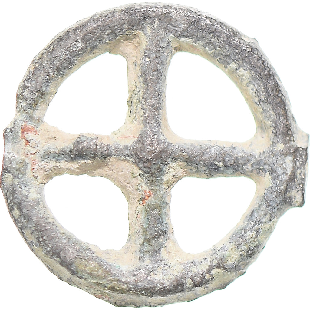 Coin, Celtic Rouelles, Rouelle, 2nd-1st century BC, EF(40-45), Potin