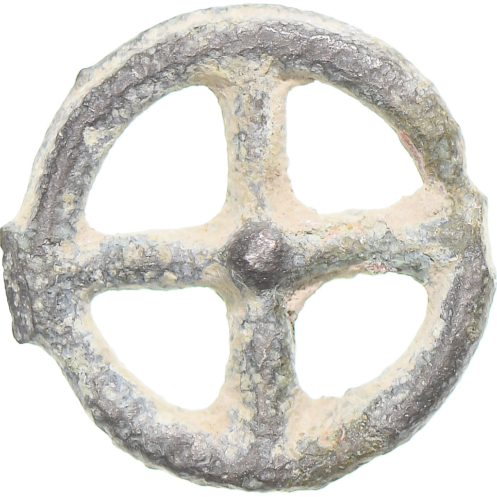 Coin, Celtic Rouelles, Rouelle, 2nd-1st century BC, EF(40-45), Potin