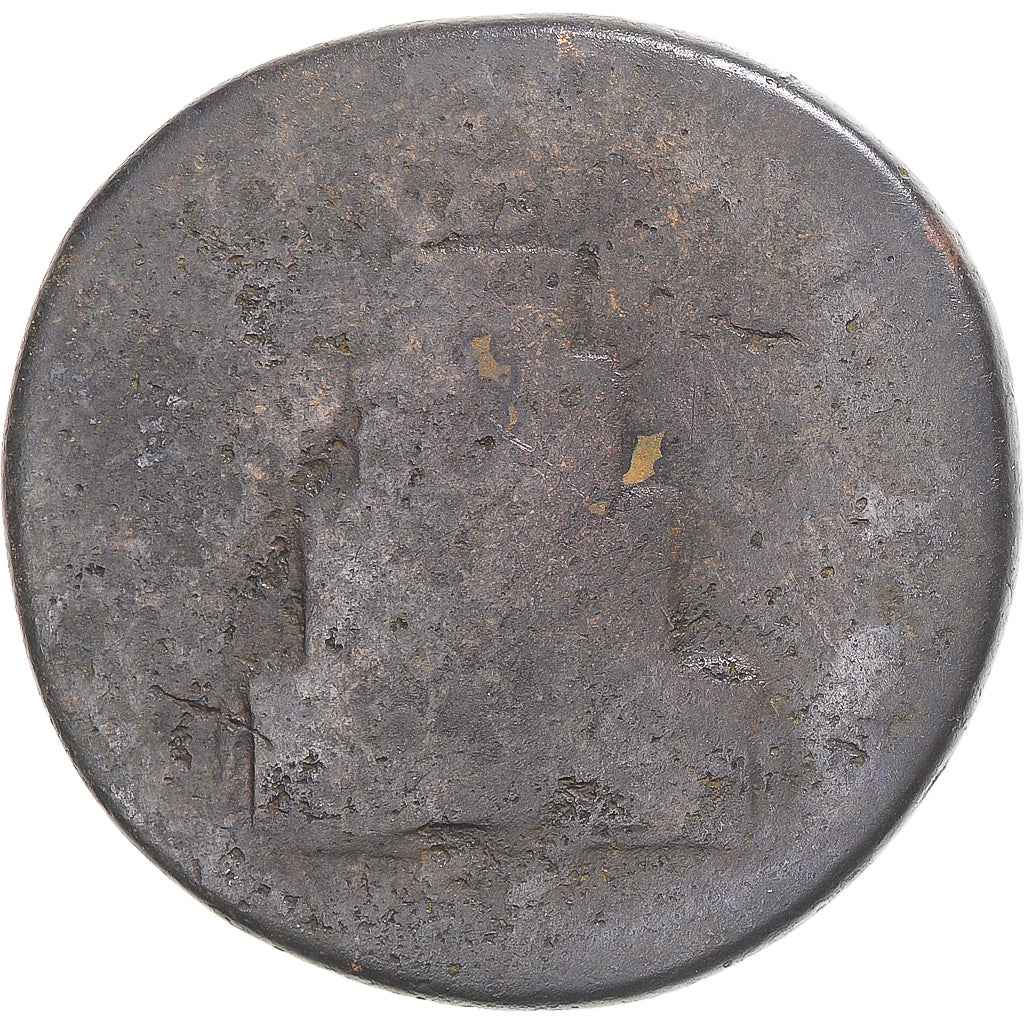 Moeda, Divus Antoninus Pius, Sestertius, 161, Rome, F(12-15), Bronze, RIC:1268