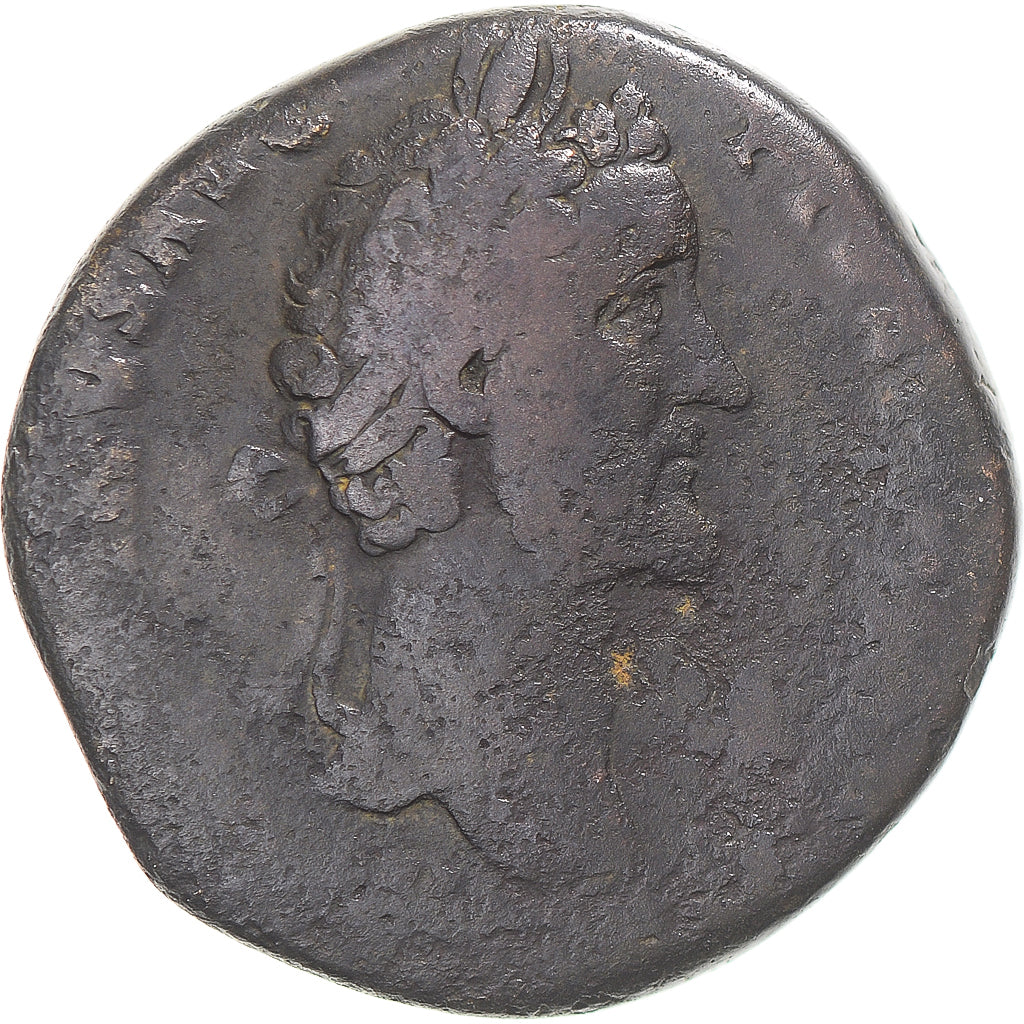 Coin, Antoninus Pius, Sestertius, 156-157, Rome, F(12-15), Bronze, RIC:967