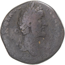 Coin, Antoninus Pius, Sestertius, 156-157, Rome, F(12-15), Bronze, RIC:967