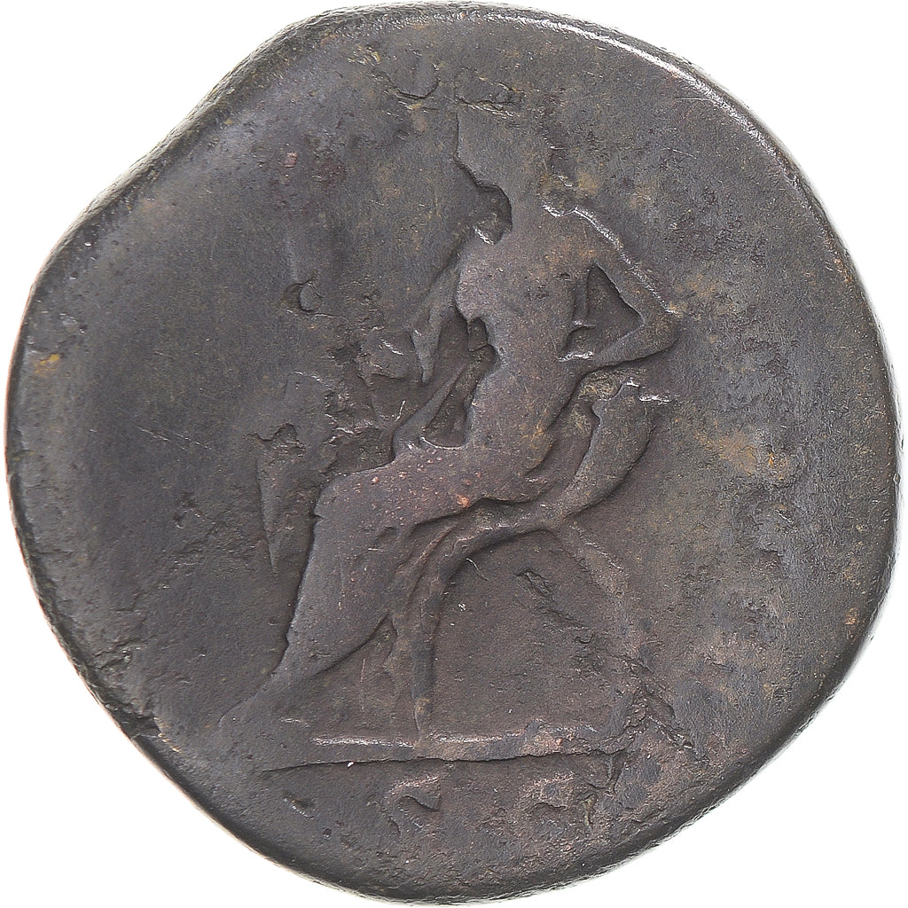 Coin, Antoninus Pius, Sestertius, 156-157, Rome, F(12-15), Bronze, RIC:967
