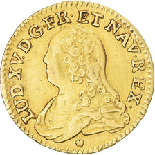 Coin, France, Louis XV, Louis d'or aux lunettes, 1736, Tours, VF(30-35), Gold