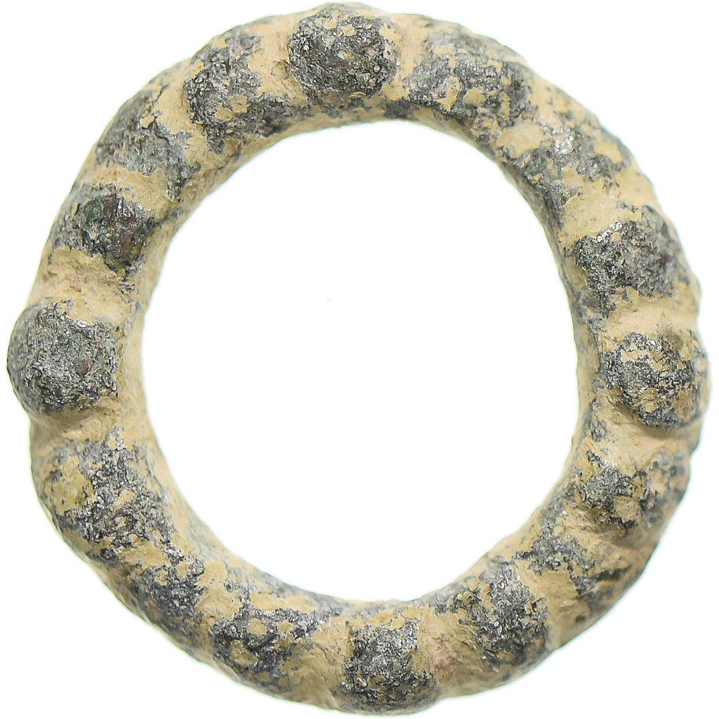 Coin, Rouelle, 2nd-1st century BC, Rouelle à cabochons, VF(30-35), Potin