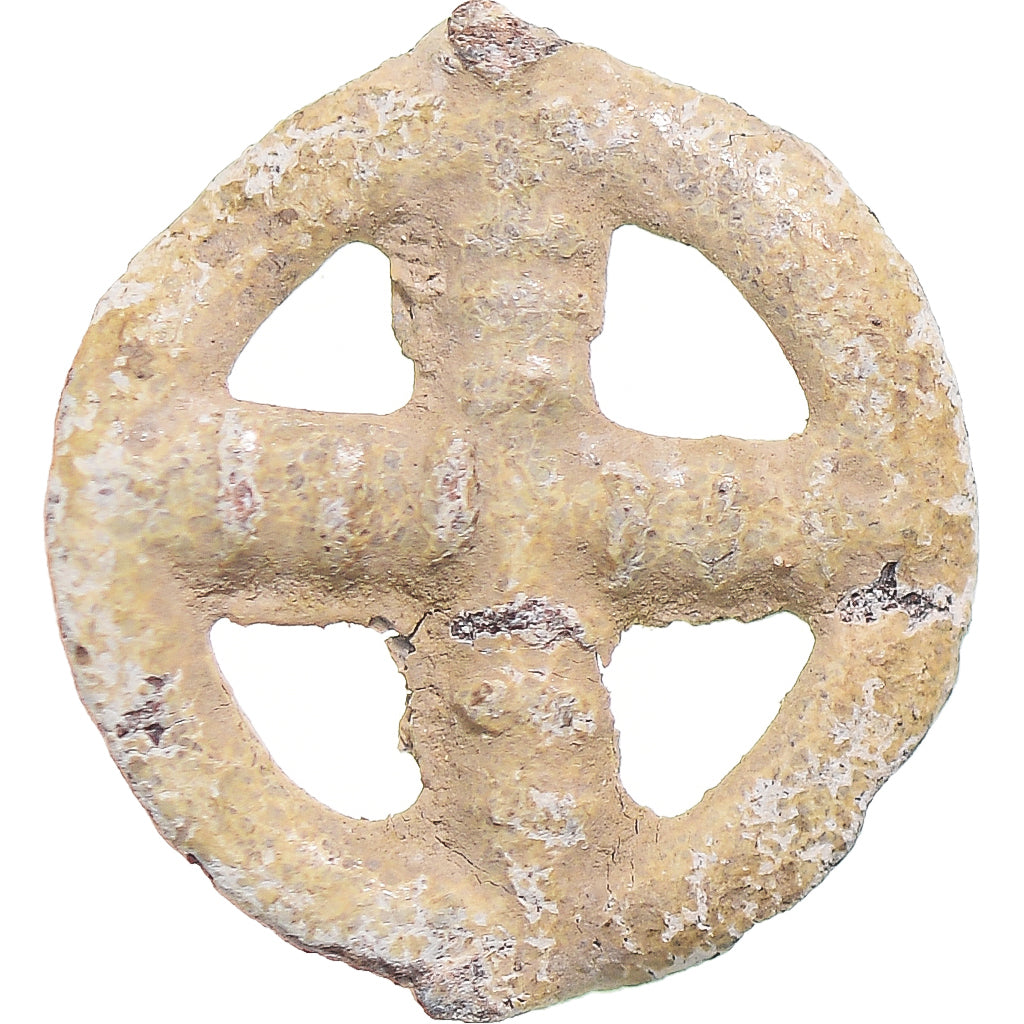Coin, Celtic Rouelles, Rouelle, 2nd-1st century BC, VF(30-35), Potin