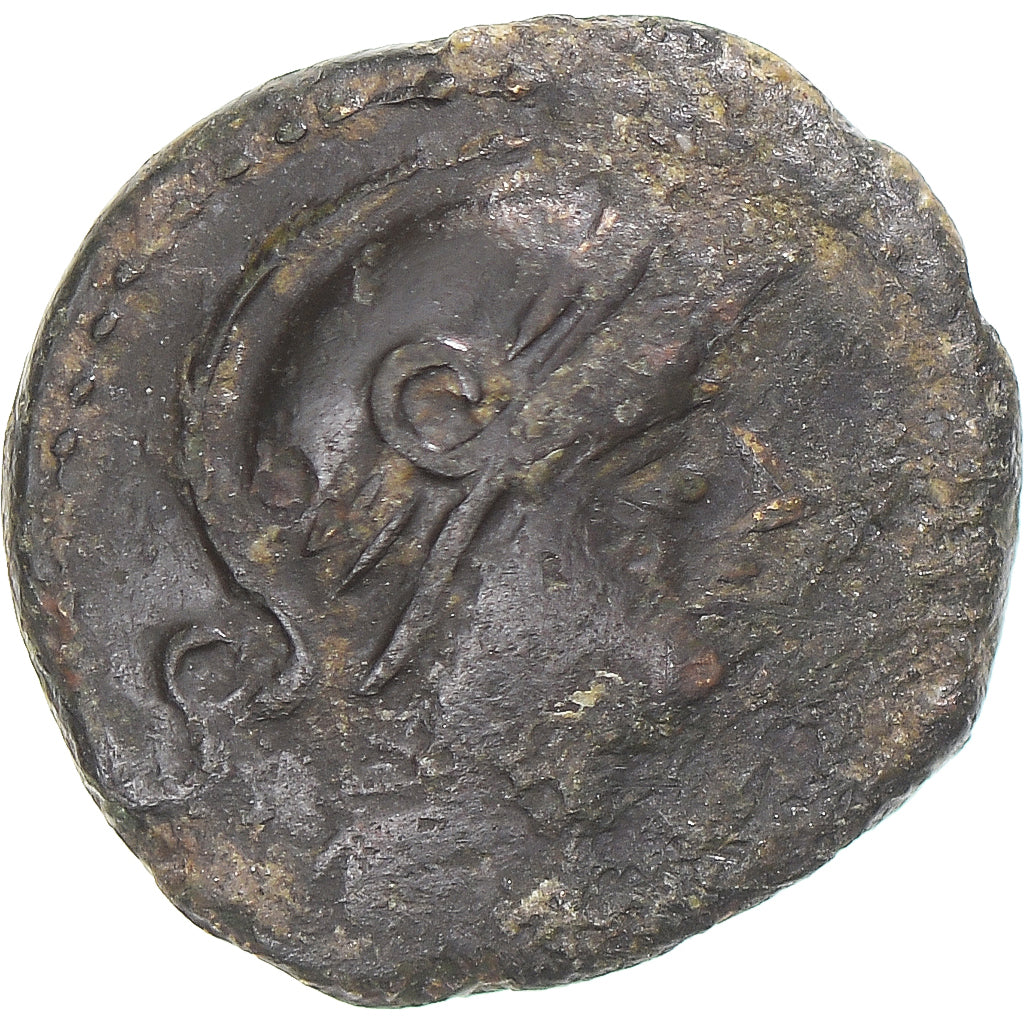Moeda, Gaul, Æ, ca. 40BC, Nîmes, VF(30-35), Bronze, RPC:520