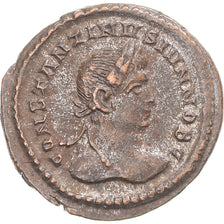 Moneta, Constantine II, Follis, 317-337, London, MB+, Bronzo