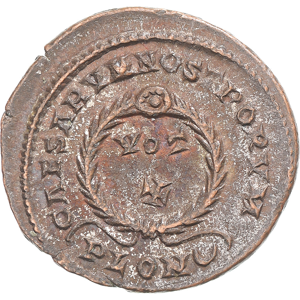 Moneta, Constantine II, Follis, 317-337, London, MB+, Bronzo
