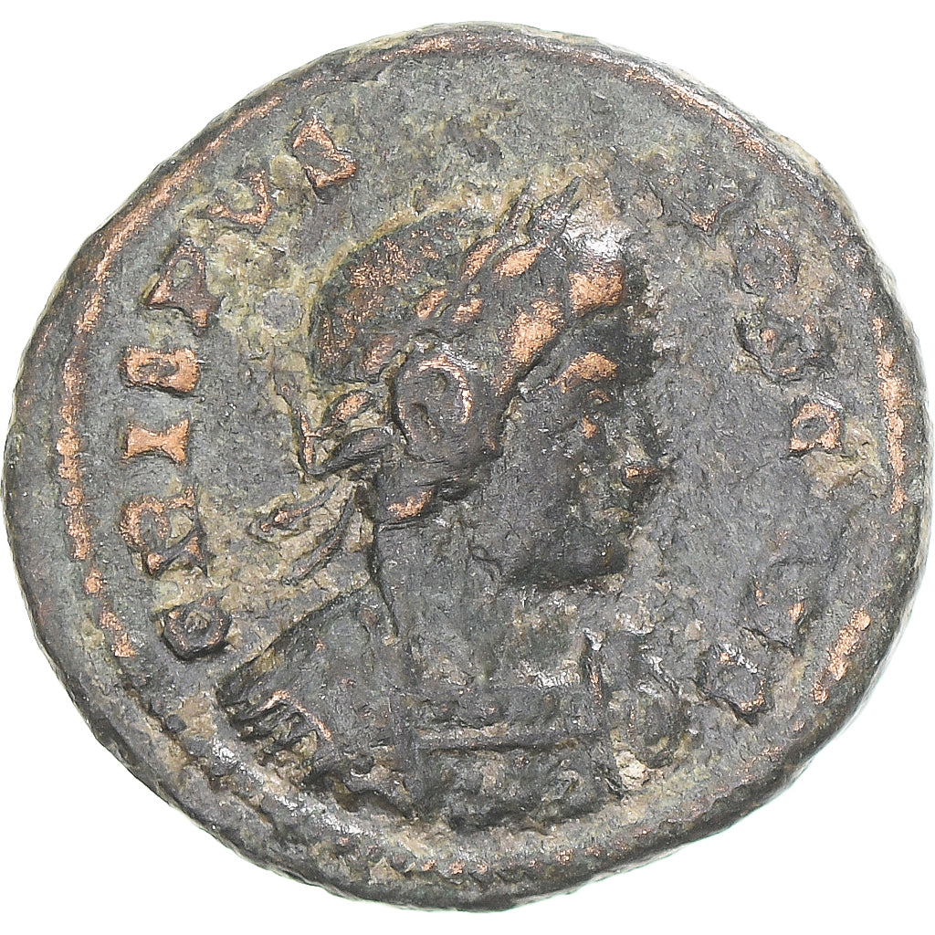 Monnaie, Crispus, Fraction Æ, 317-326, Lugdunum, TB, Bronze