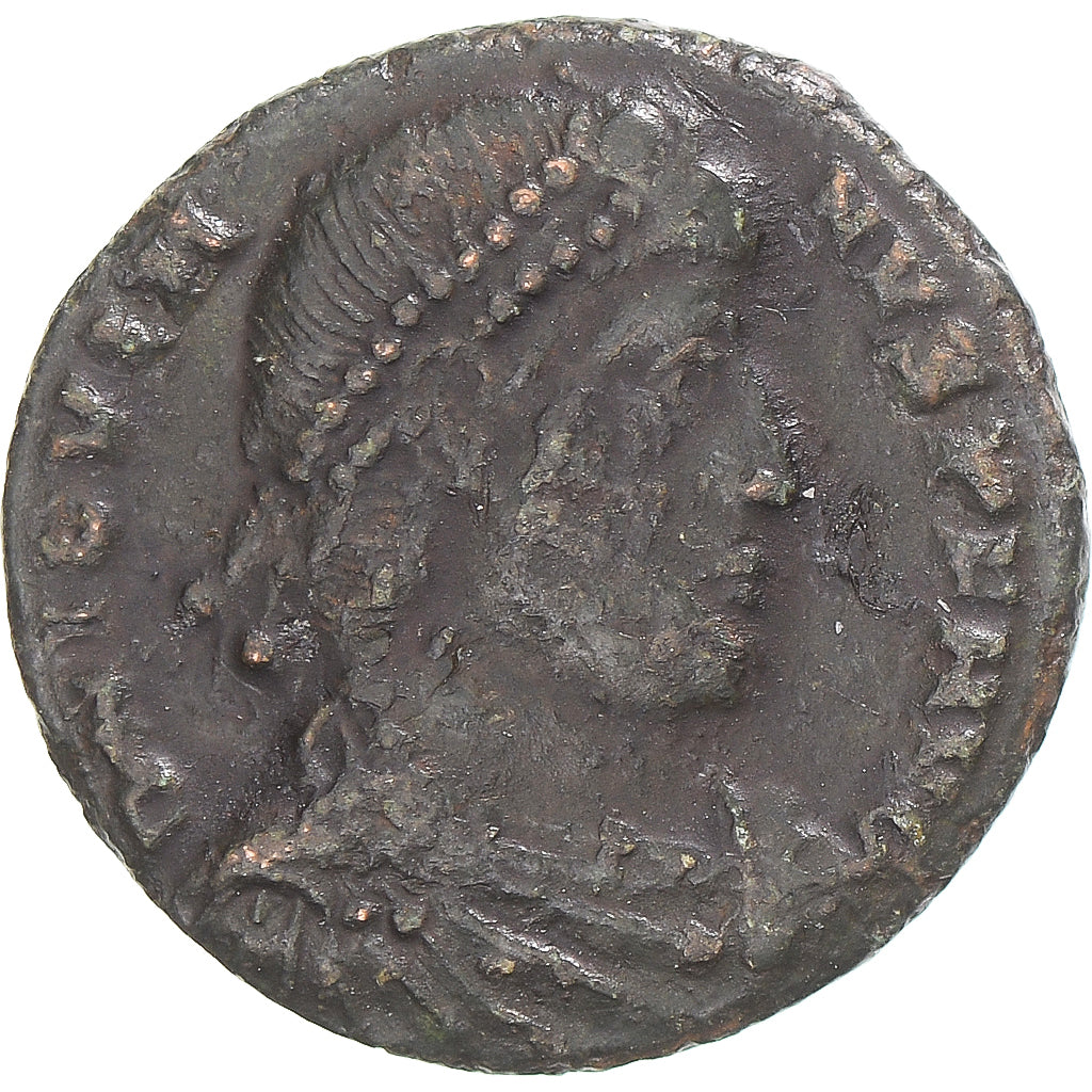 Moneta, Jovian, Follis, 363-364, Uncertain Mint, MB, Bronzo