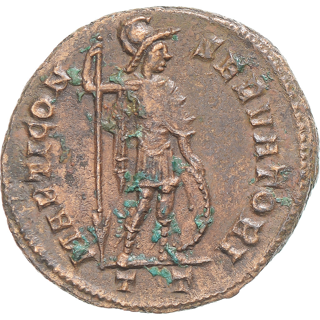 Moeda, Constantine I, Fraction Æ, 307/310-337, Ticinum, EF(40-45), Bronze
