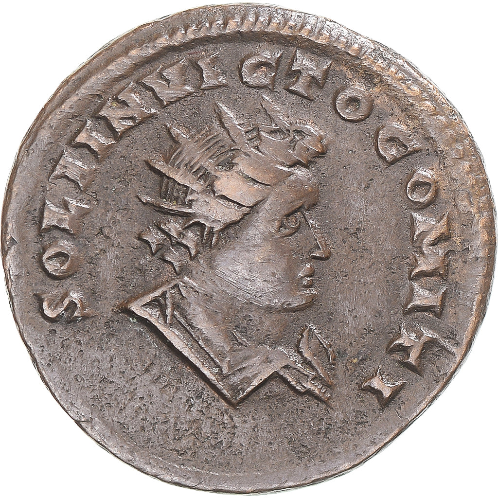 Coin, Constantine I, Fraction Æ, 307/310-337, Trier, VF(20-25), Bronze