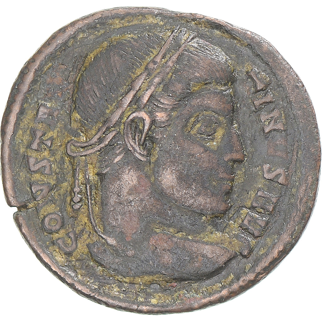 Monnaie, Constantin I, Fraction Æ, 307/310-337, Ostia, TB, Bronze